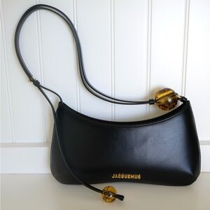 Jacquemus Le Bisou Perle Beaded Shoulder Bag